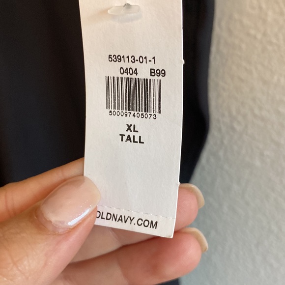 NWT- Old Navy- Sleevless powersoft 7/8 length bodysuit- Black1 Size XL Tall - Picture 6 of 10